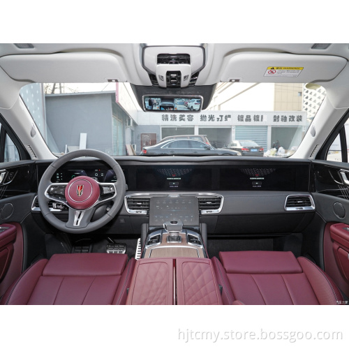 2022 Hongqi Luxury SUV 660 km a lungo raggio Top New Energy Vehicles Electric Car